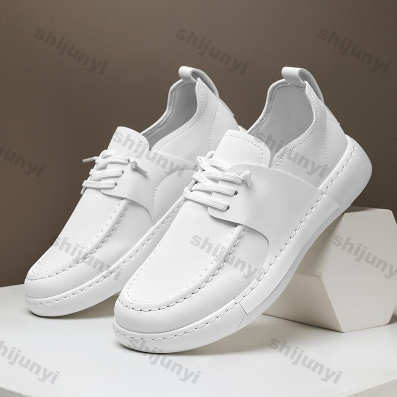 Fashion Large Size Men Shoes Spring Autumn Fashion Cross Tied Outdoor Casual Shoes Comfortable Vintage Non Slip Height Increase Sneakers