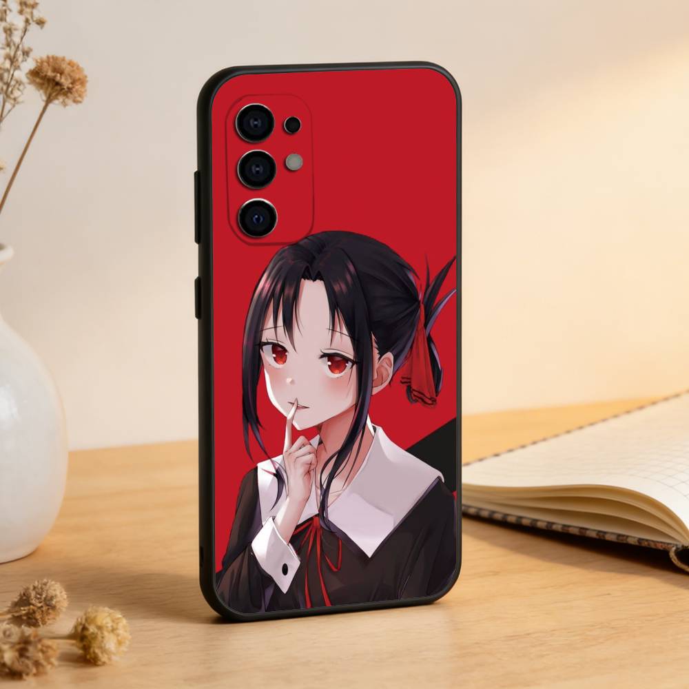 Kaguya Sama Love Is War Phone Case For Samsung S25,S24,S21,S22,S23,S30,Ultra,S20,Plus,Fe,Lite,Note,10,Black Cover