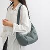 Women Nylon Crescent Bag Lightweight Casual Sling Bag Adjustable Strap Crossbody Bag for Daily Use Ladies' Shoulder Bun Casual Dumpling Bu