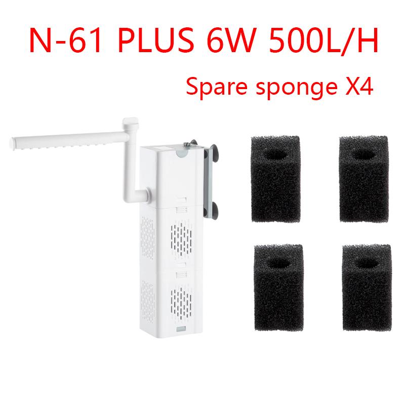 Oxygen Air fish tank filter Aquarium Filter pump Fish Tank Pump 110V 220V water pump aquarium DIY box Sponge bacteria ball ring