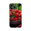 Fruit Fresh Red Strawberry for IPhone 15 Case Film 14 Promax for Apple Phone Case Protective Cover
