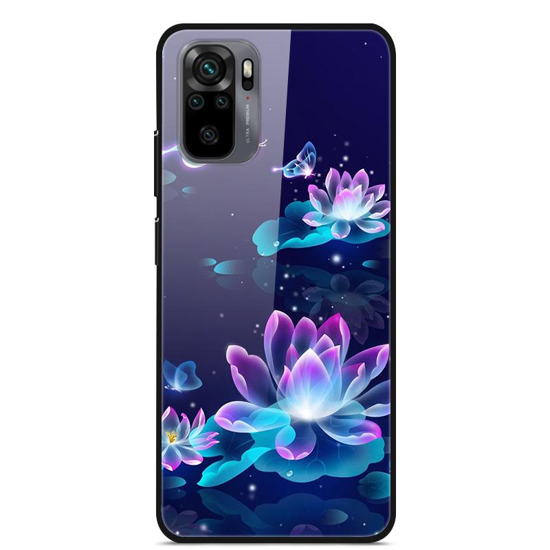 Tempered Glass Case For Xiaomi Redmi Note10 Pro Case Glass Back Cover For Xiaomi Redmi Note 10 10Pro Max Case Note10 5G Shell