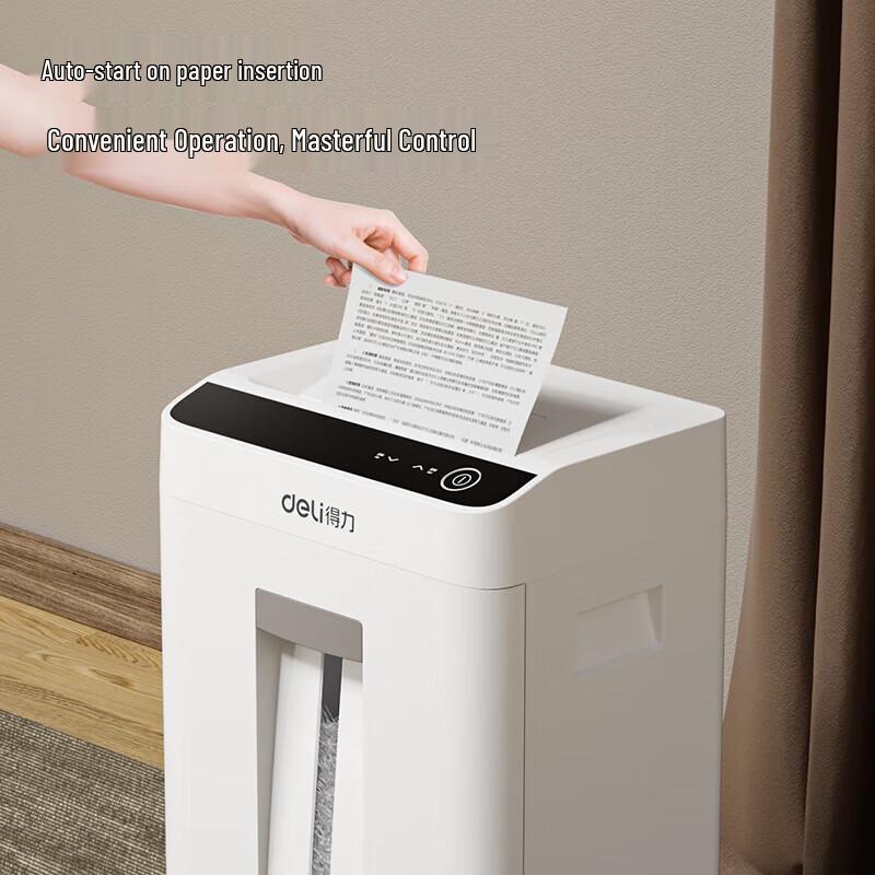 Deli GA751 Business Paper Shredder CN plug (adapter included)