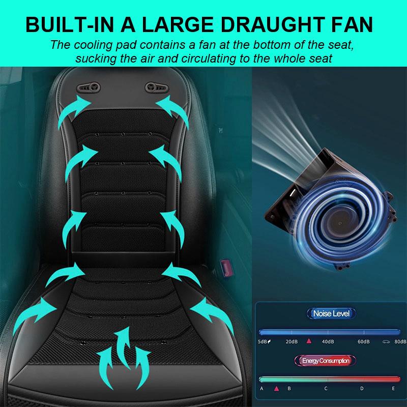 12V/24V circulating ventilation cooling car seat cushion summer cooling seat cushion suitable for SUVs and trucks Cooling Seat