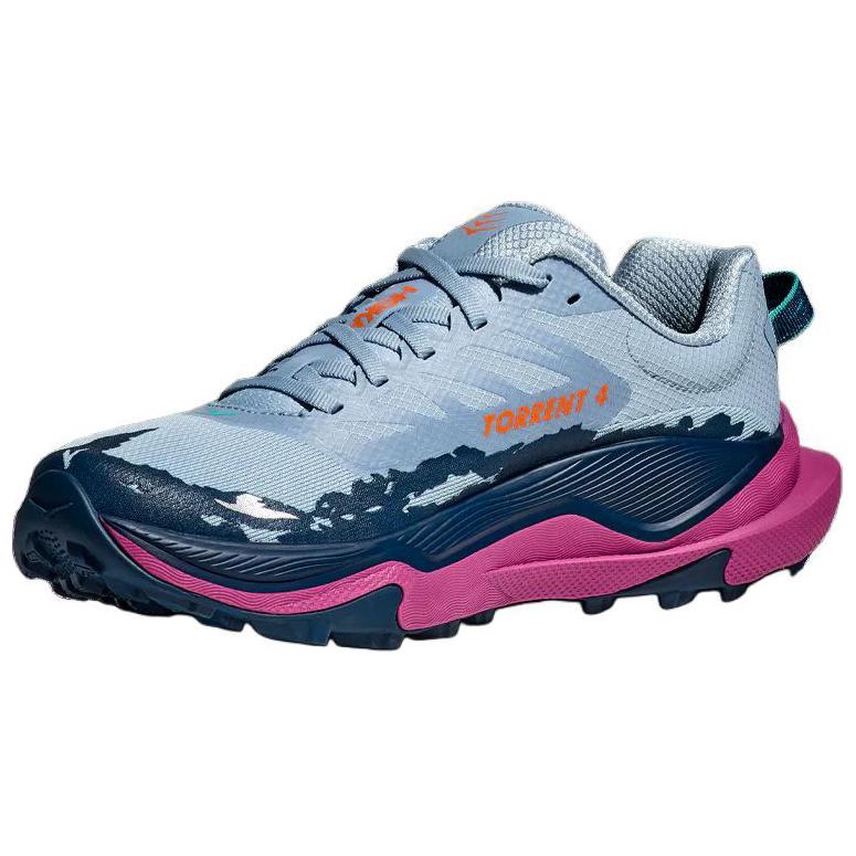Hoka One One Torrent 4 Comfortable Versatile Durable Low-Top Running Shoes Women Running Shoes Blue 1155074-DFC