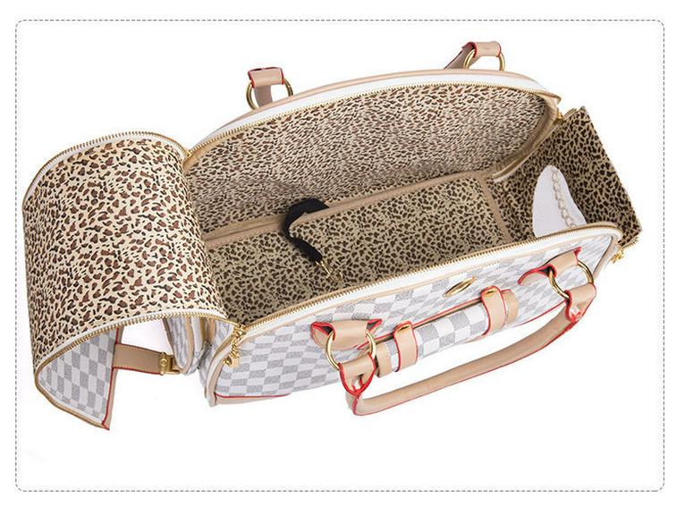 Portable Pet Backpack: Large Capacity, Breathable Carrier for Dogs & Cats