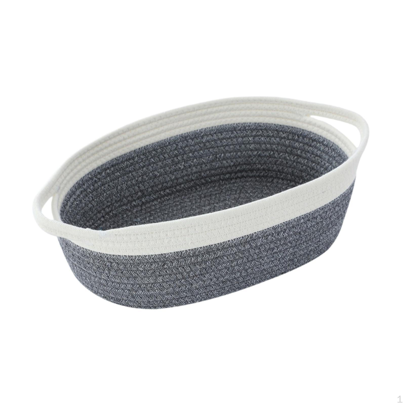 

Хлопковая корзина для хранения игрушек для собак white gray