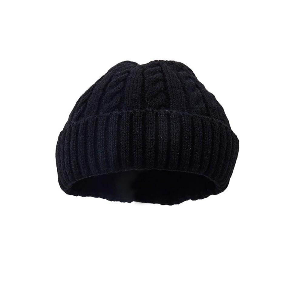 Cable Knit Cable Knit Beanie Hat Thermal Cold Weather Beanie Winter Thermal Beanie  For Hiking