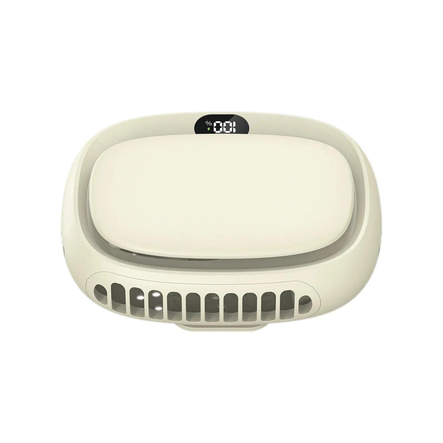 

2024 Новый портативный мини-вентилятор емкостью 1800 мАч, многофункциональный подвесной вентилятор с 5 скоростями, перезаряжаемый через USB, с дисплеем и детским стульчиком абрикосовый