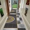Modern Design Aisle Carpet Long Runner Hotel Entrance Hallway Corridor Stair Non Slip Mat Bedroom Bedside Rugs for Living Room