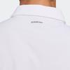 Adidas Solid Color Sports Casual Short Sleeve Polo Shirt Men Tops White GN0810