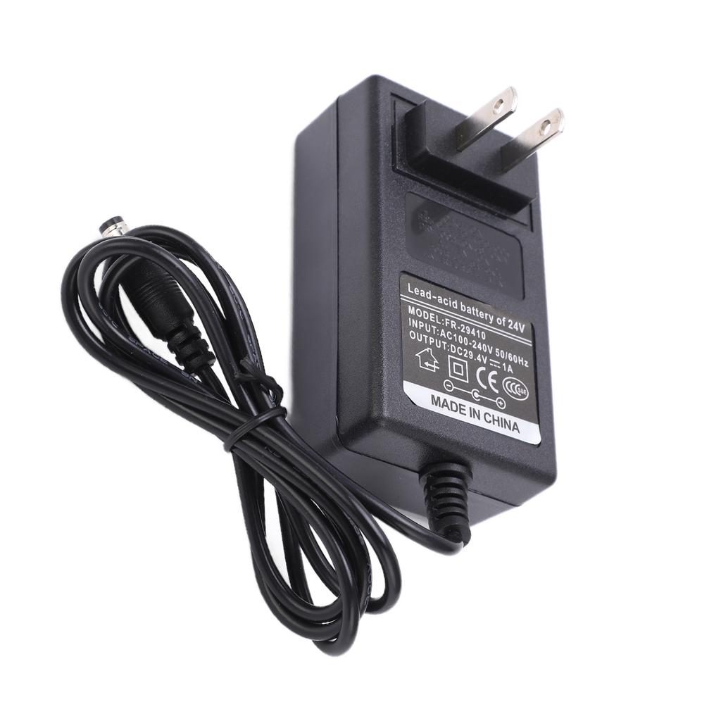 Nabíječka lithiové baterie 29,4V 1A Napájecí adaptéry pro elektrickou koloběžku