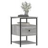 Maison Exclusive - Table de chevet sonoma gris 40x42x56 cm bois d'ingénierie