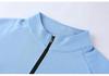 Spring 2024 Men's Half-Zip Long-Sleeve Fitness Sweatshirt for Running and Training