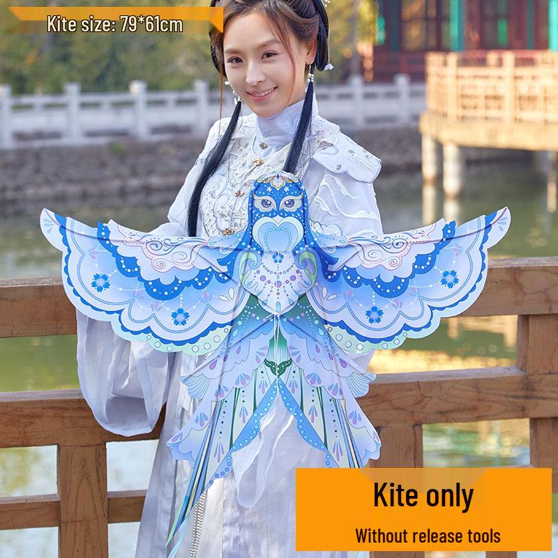 Retro Handicraft Bamboo Swallow Kite - 60cm x 80cm Chinese Style Dance Decoration Prop for Kids (2026 Edition)