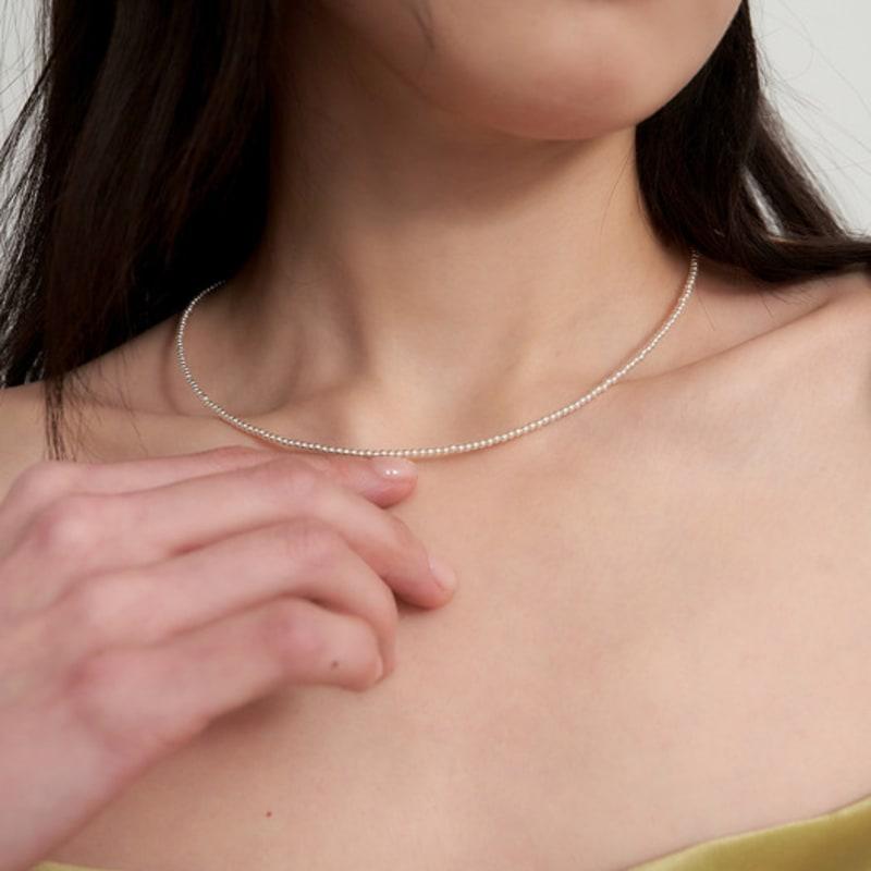 geegee petit pearl necklace