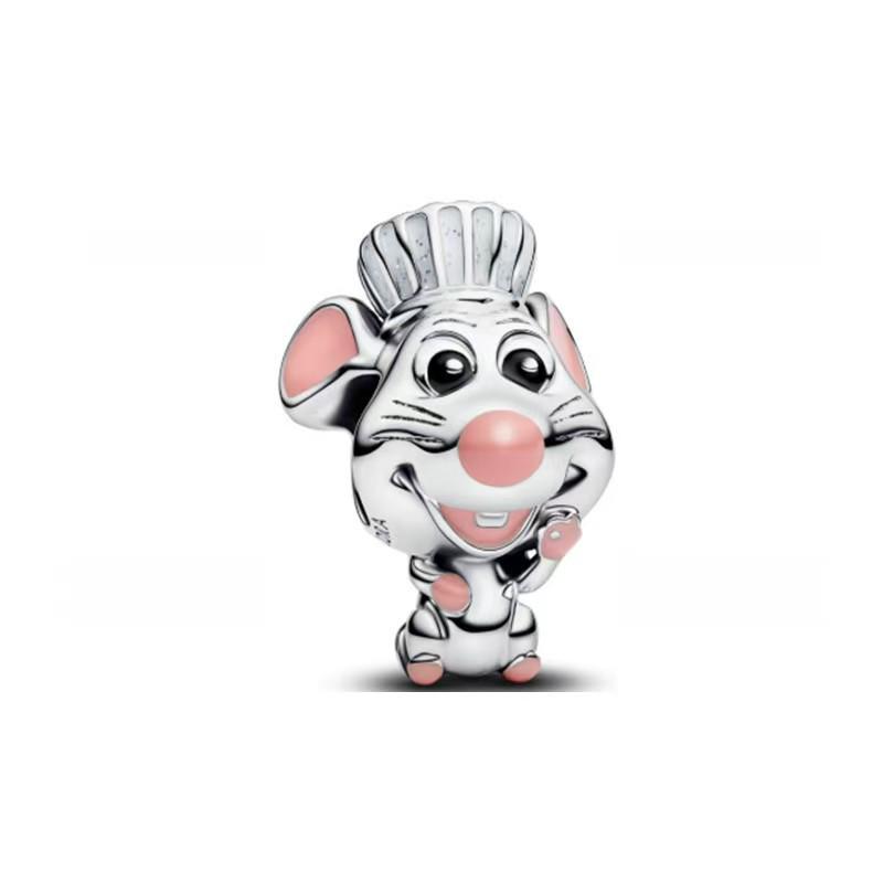 Pandora S925 Sterlingowe Srebro Klips Myszka Miki Jednorożec Boże Narodzenie Koralikowy Dodatek DIY