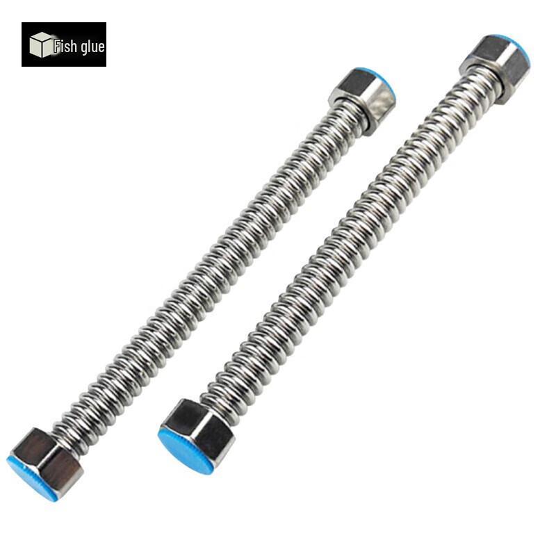 GUYU 304 Stainless Steel Flexible Water Connector Hose 10-piece pack