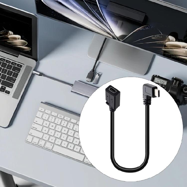 Smartphones Tablets Adapter Cable USB 5Pin Female to Type C Male Converter Line