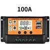 LCD Accessories 10A, 10A 20A 30A 12V 24V Automatic Identification Solar Controller Photovoltaic Regulator Color Screen Timer
