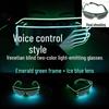 Voice-Controlled LED Trendy Light-Up Shutter Glasses for Festivals