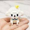18 Styles husky Pet Cats Dog Building Block Cartoon Cute Doll Puzzle Assembly Children's Toy DIY Boys Girls Birthday Gifts
