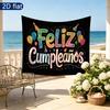 1pc 2D Flat Party Banner - Studio Photo Prop