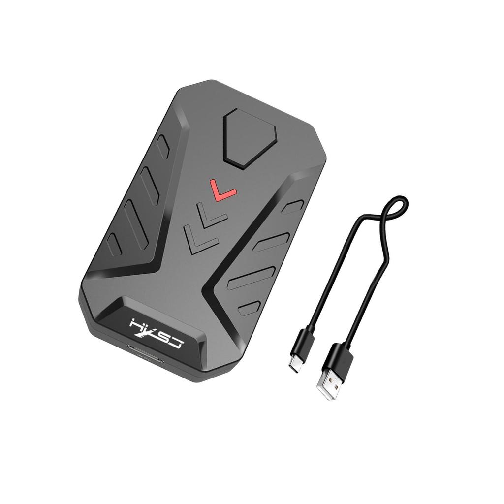 Keyboard Mouse Converter Portable Mobile Game Keyboard and Mouse Adapter BT Connection Support Android System