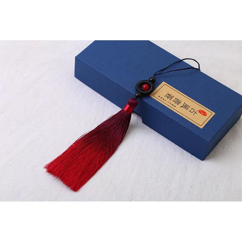 2 Stück/Los 13cm Polyester Seide Quaste Bunt Baumwolle Quasten Besatz zum Nähen Vorhänge Zubehör Anhänger DIY Auto Dekoration