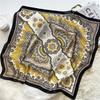 1PS Fashion Scarf For Women Classic Square Scarves Spring And Summer Headscarf Breathable Lightweight Soft Satin Neckcheif