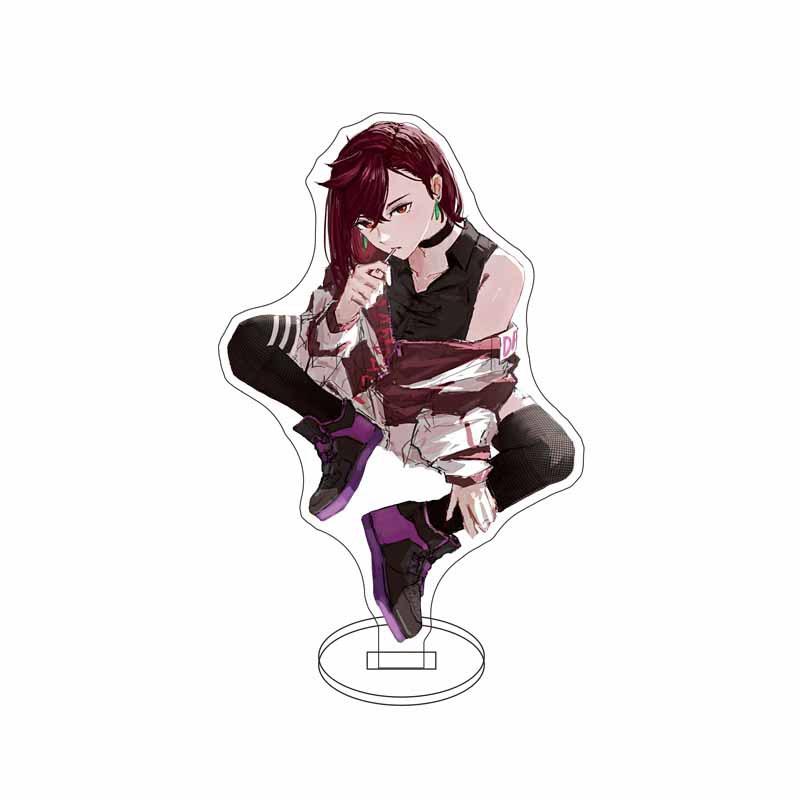 Anime Dandadan Cosplay Ayase Momo Takakura Ken Acrylic chain Stand Model 15cm Acrylic Stand Model Gifts For Fans Chain