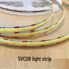 5V Energy-Saving COB Light Strip, Self-Adhesive, High Brightness LED for TV Background and Atmosphere.