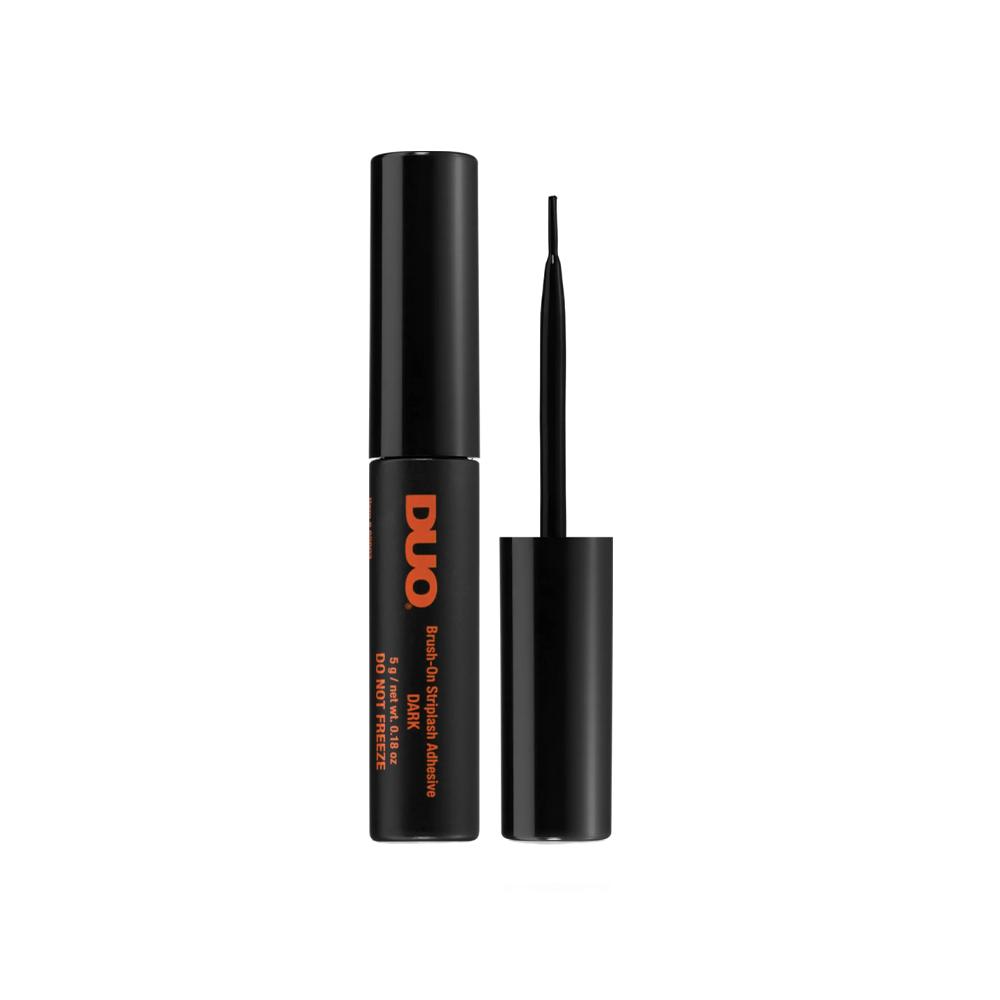 Ciemny klej do sztucznych rzęs DUO Brush On Dark Ardell z witaminami 5 ml