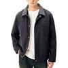Men's  Outdoor  High Quality  Leisure  Loose  Flip Collar  Charge Ahead  Jacket  Coat
