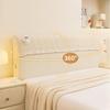 1PC INS Cream Style Full Coverage Headboard Cover Anti-cat Scratch Anti-pilling Dustproof Elastic Soft Bag for Home All Season