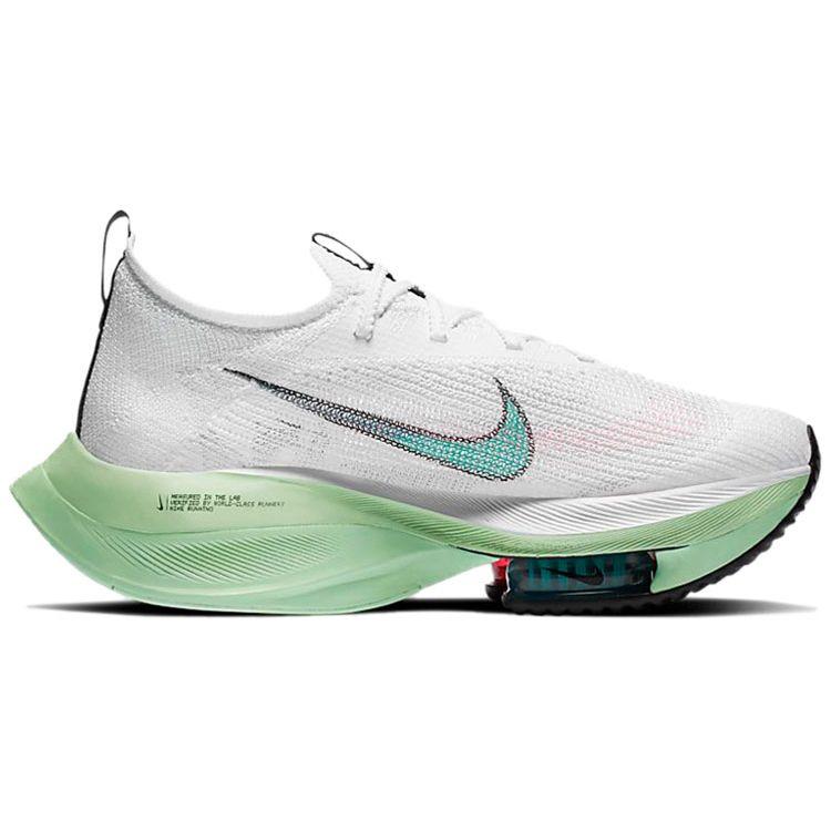 Nike Adidași de damă Air Zoom Alphafly Next% Pepene Verde Alb CZ1514-100