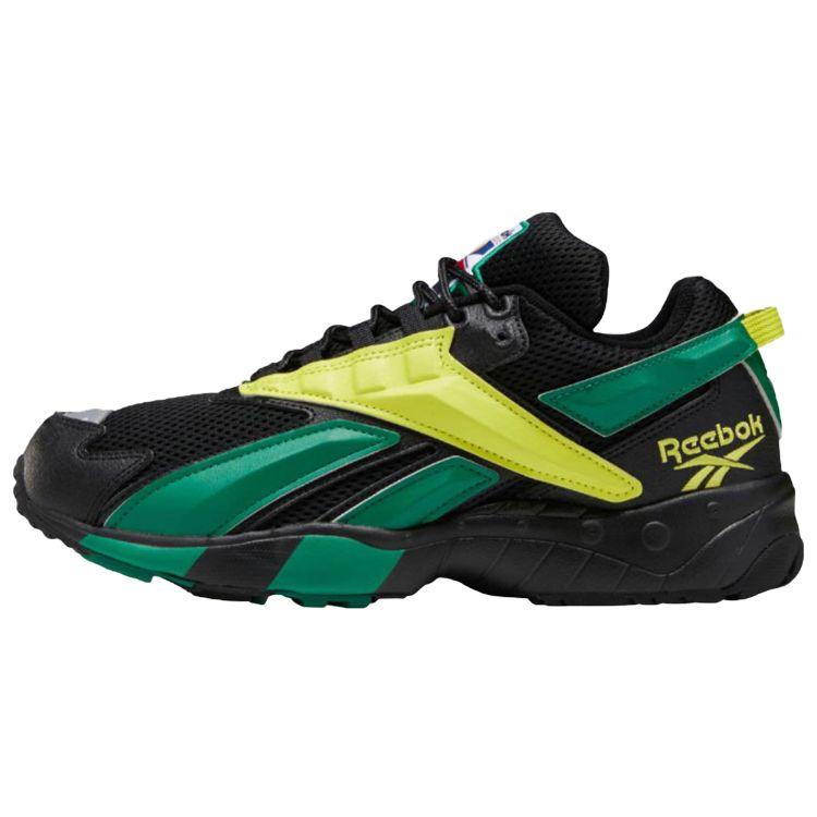 

Reebok INTV 96 Black Basil Green Мужские кроссовки Hero-Yellow FV5475