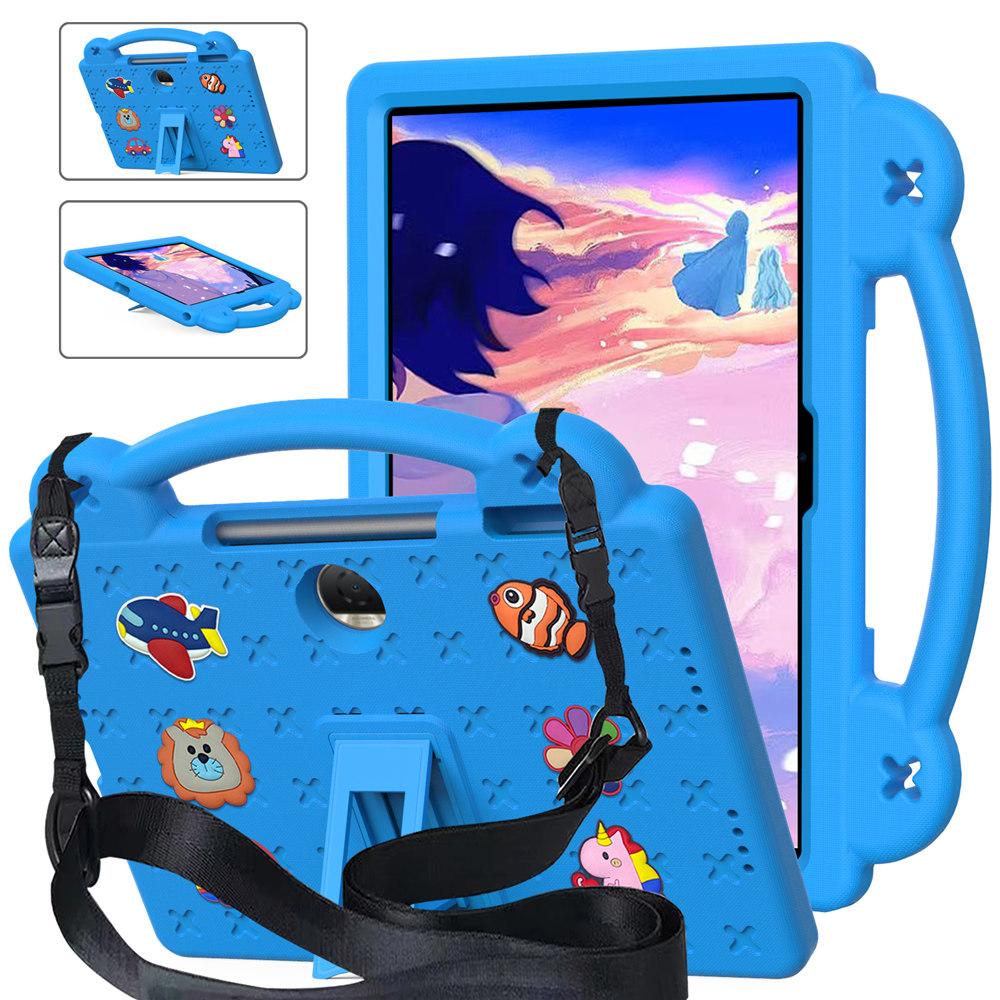 Cartoon Cute Bear EVA Case For Honor Pad 9 12.1 inch 2025 Kids Safe Handle Stand Protective Tablet Cover Funda