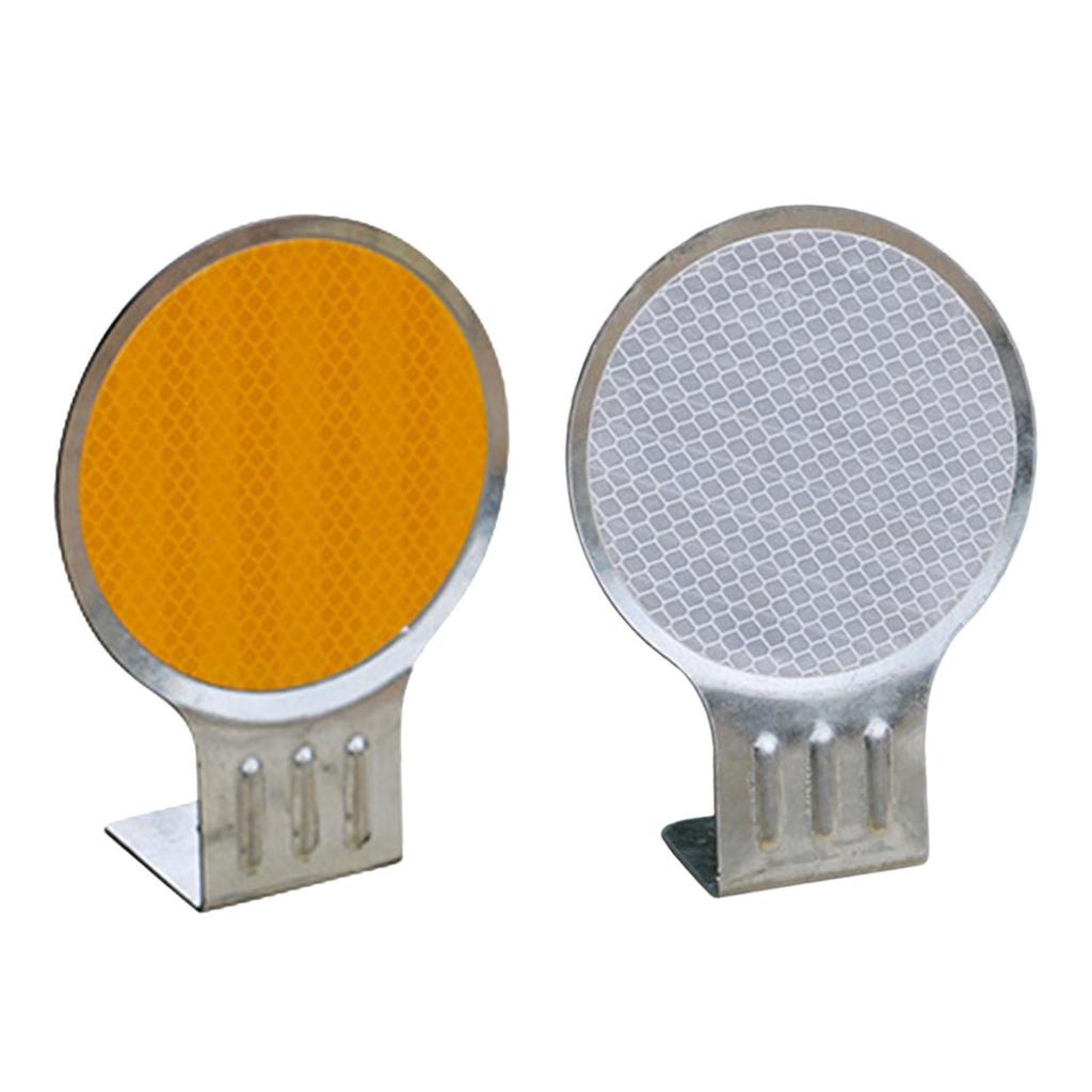 Driveway Marker Reflective Sign Road Pavement Marker Safety Sign Road Marker for Sidewalks Emergency Outdoor Parking Lot Parking
