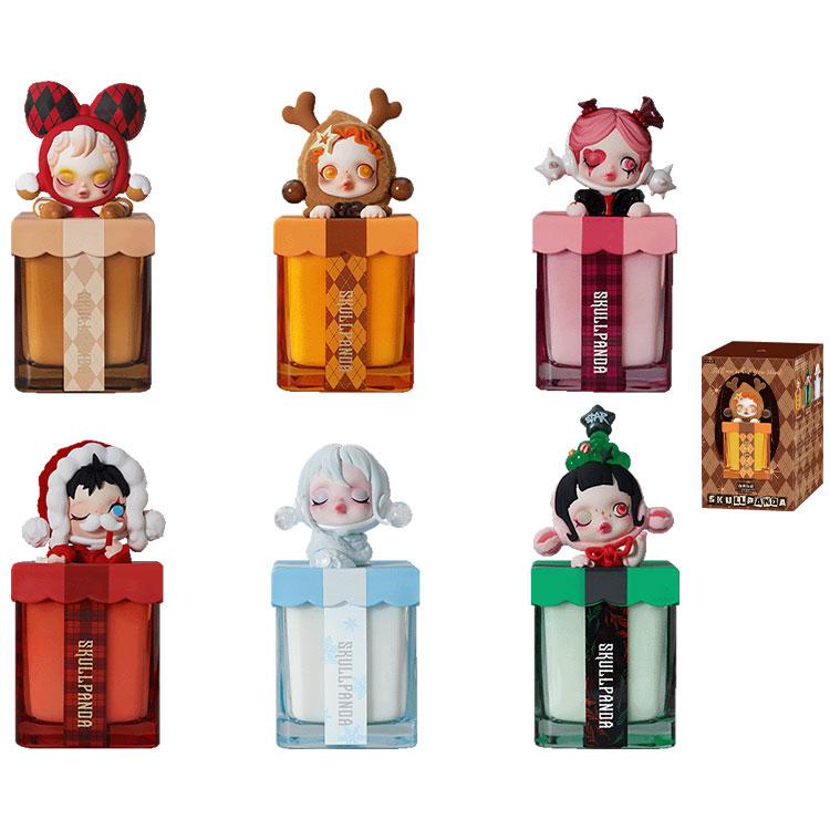 

POP MART Skullpanda Wish Time Collection Aromatherapy Blind Box Products, Single Mystery Box