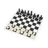 32 Plastic Medieval Chess Pieces Set International Standard Chess Game Set with Chessboard