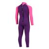2mm Neoprene Kids Full Wetsuit Diving Swimming Surfing Warmth Protection Youth Size S To XXL Pink Purple