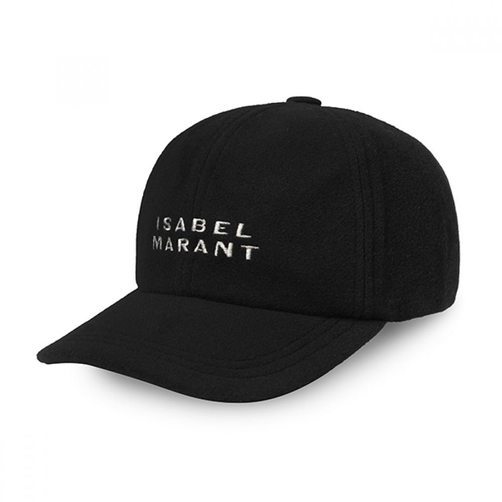 

Isabelle Marant Cq001xfb B1c03a 01bk Tyron Tyron Logo Embroidery Wool Ball Cap CQ001XFB B1C03A 01BK (57)