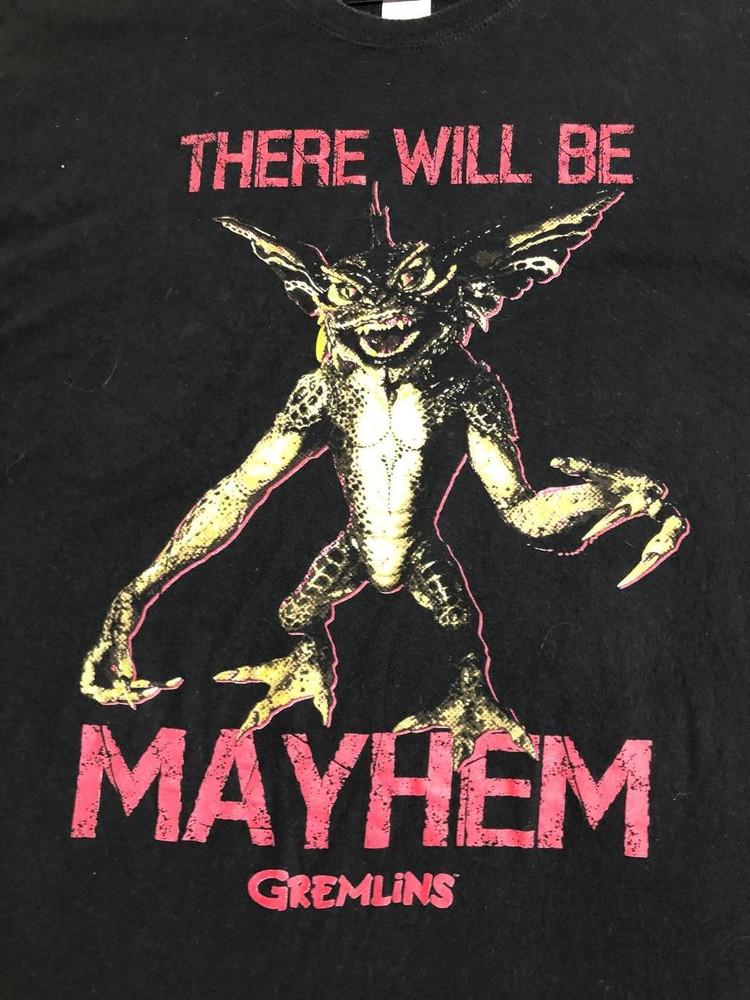 There will be Mayhem Gremlins Shirt Movie Men#039s Tee Black PA7373 Unisex T-Shirt M