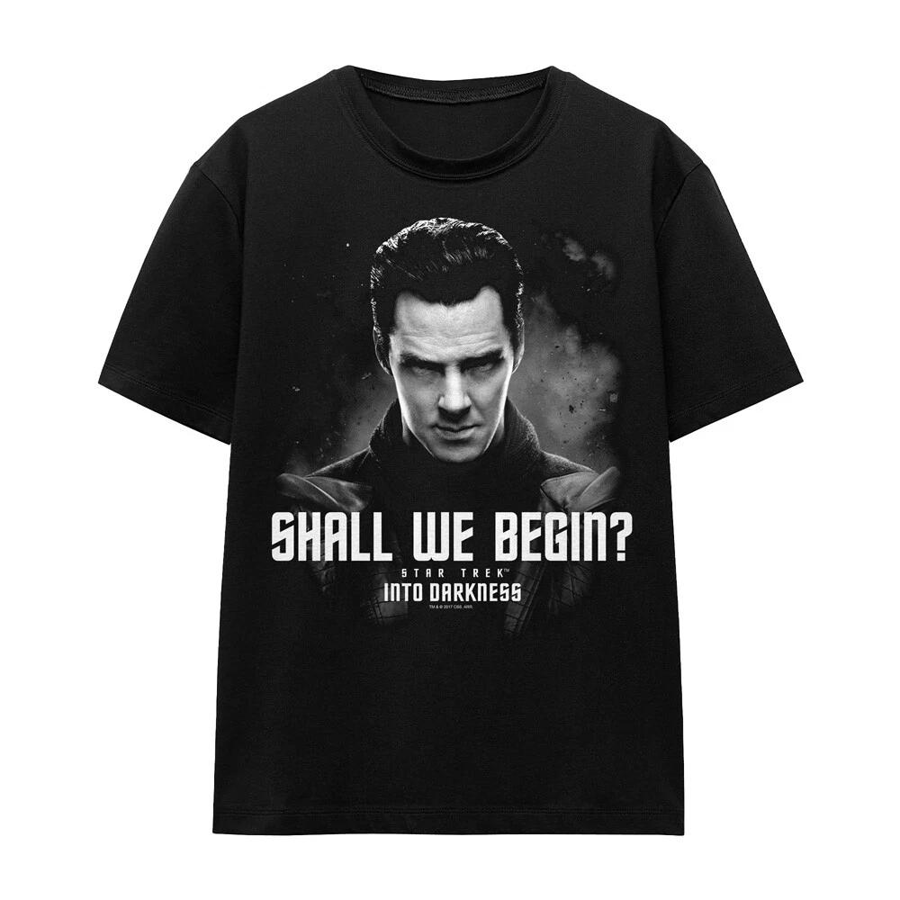 

Star Trek Shall We Begin Ladies T-Shirt S-2XL, Black XL