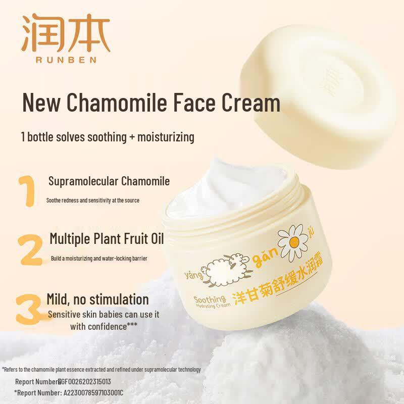 Runben Kids Chamomile Skincare Set