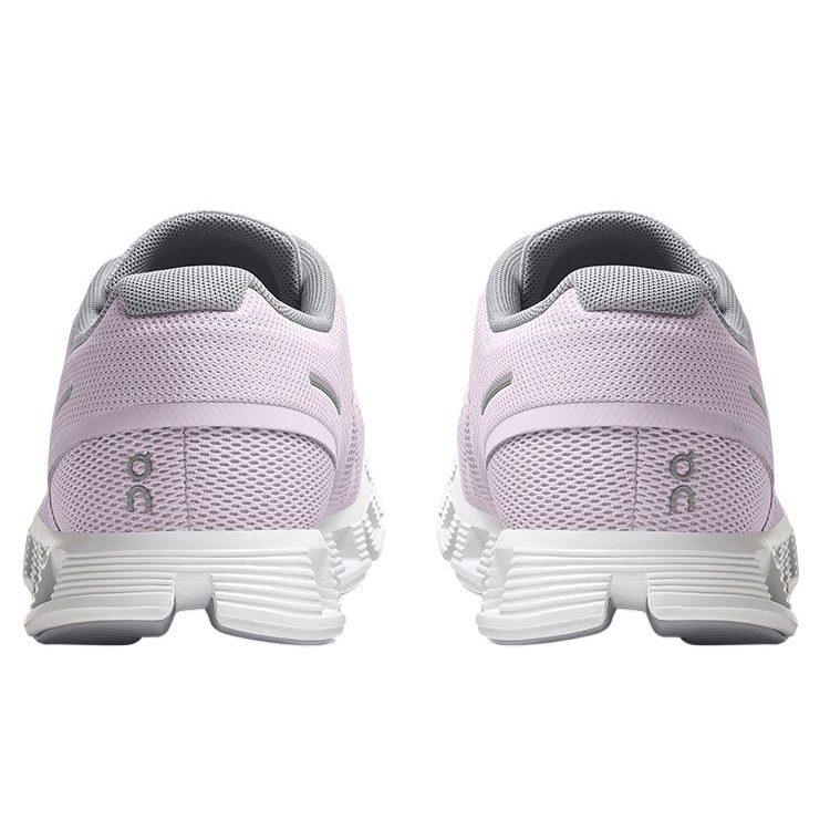 On Cloud 5 Mesh Atmungsaktiv Leicht Niedrig geschnitten Freizeit Schuhe Damen Lily Pink Mist White 59.98899
