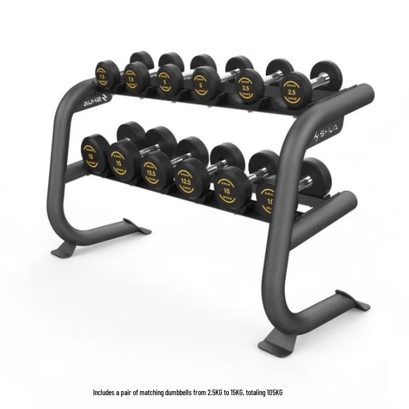 Shua R390 Dumbbells and Professional Adjustable Training Benches