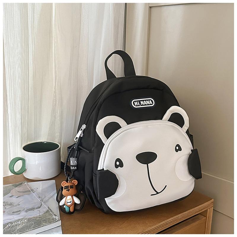 The new schoolbag is high-value, fresh and sweet, cute cartoon bear backpack, grade 1-3 student lightweight travel backpack.