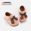 Spring 2026 Children's Leather Princess Shoes – Fashionable Soft Sole, Non-slip, Korean Style Toddler Shoes